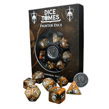 Dice Tomes Fighter Polyhedral Dice Set