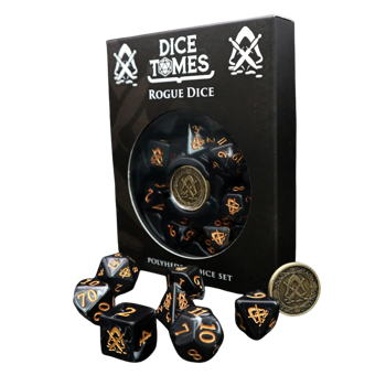 Dice Tomes Rogue Polyhedral Dice Set