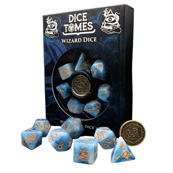 Dice Tomes Wizard Polyhedral Dice Set