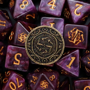 Dice Tomes Warlock Dice D6 Set