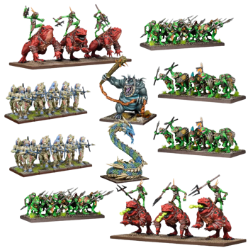 Kings of War -Trident Realm of Neritica Mega Army