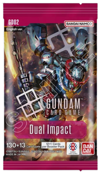 Gundam Card Game - Dual Impact Booster Pack (12 Cards)