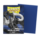 Dragon Shield Matte Non Glare Sleeves - Blue (100 Sleeves) - Image 3