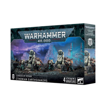 Warhammer 40k : Leagues of Votann Cthonian Earthshakers