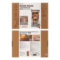 Rolife Sakura Wine Alley DIY Book Nook Shelf Insert TGB11 - Image 2