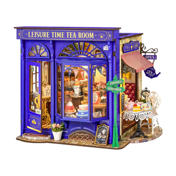 Rolife Leisure Time Tea Room DIY Miniature House DG171