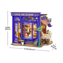 Rolife Leisure Time Tea Room DIY Miniature House DG171 - Image 3