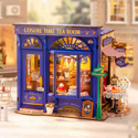 Rolife Leisure Time Tea Room DIY Miniature House DG171 - Image 4
