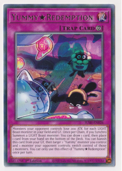 Yummy Redemption (Rare) : JUSH-EN026 - Yu-Gi-Oh! Single Card