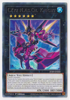 CXyz N.As.Ch. Knight (Rare) : JUSH-EN060 - Yu-Gi-Oh! Single Card