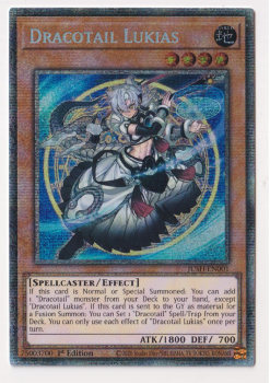 Dracotail Lukias (Starlight Rare) : JUSH-EN001 - Yu-Gi-Oh! Single Card