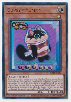 Cupsy Yummy (Ultra Rare) : JUSH-EN016 - Yu-Gi-Oh! Single Card