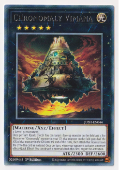 Chronomaly Vimana (Rare) : JUSH-EN044 - Yu-Gi-Oh! Single Card
