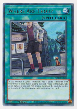 Where Arf Thou? (Rare) : JUSH-EN028 - Yu-Gi-Oh! Single Card