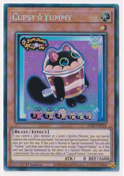 Cupsy Yummy (Collector's Rare) : JUSH-EN016 - Yu-Gi-Oh! Single Card