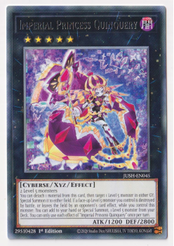 Imperial Princess Quinquery (Rare) : JUSH-EN045 - Yu-Gi-Oh! Single Card