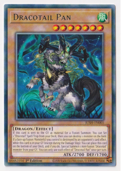 Dracotail Pan (Rare) : JUSH-EN003 - Yu-Gi-Oh! Single Card