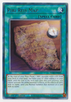 Piri Reis Map (Rare) : JUSH-EN030 - Yu-Gi-Oh! Single Card