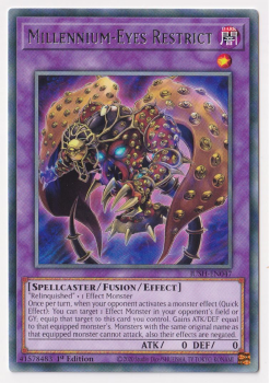 Millennium-Eyes Restrict (Rare) : JUSH-EN047 - Yu-Gi-Oh! Single Card