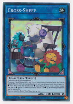 Cross-Sheep (Super Rare) : JUSH-EN048 - Yu-Gi-Oh! Single Card
