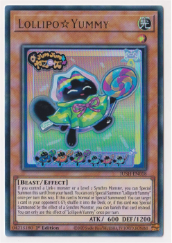 Lollipo Yummy (Ultra Rare) : JUSH-EN018 - Yu-Gi-Oh! Single Card