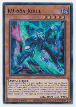 K9-66a Jokul (Super Rare) : JUSH-EN032 - Yu-Gi-Oh! Single Card