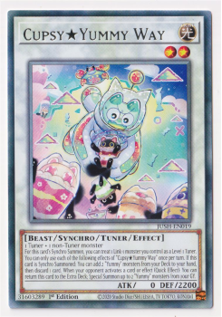 Cupsy Yummy Way (Rare) : JUSH-EN019 - Yu-Gi-Oh! Single Card
