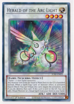 Herald of the Arc Light (Rare) : JUSH-EN051 - Yu-Gi-Oh! Single Card