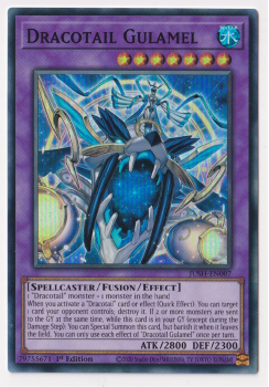 Dracotail Gulamel (Super Rare) : JUSH-EN007 - Yu-Gi-Oh! Single Card