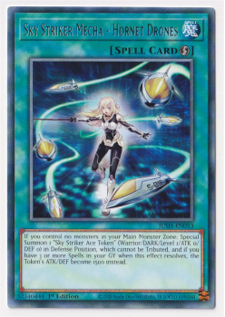 Sky Striker Mecha - Hornet Drones (Rare) : JUSH-EN053 - Yu-Gi-Oh! Single Card