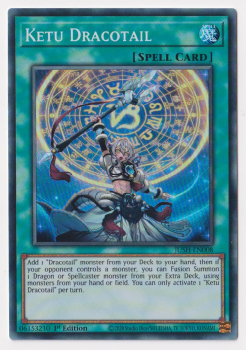 Ketu Dracotail (Super Rare) : JUSH-EN008 - Yu-Gi-Oh! Single Card