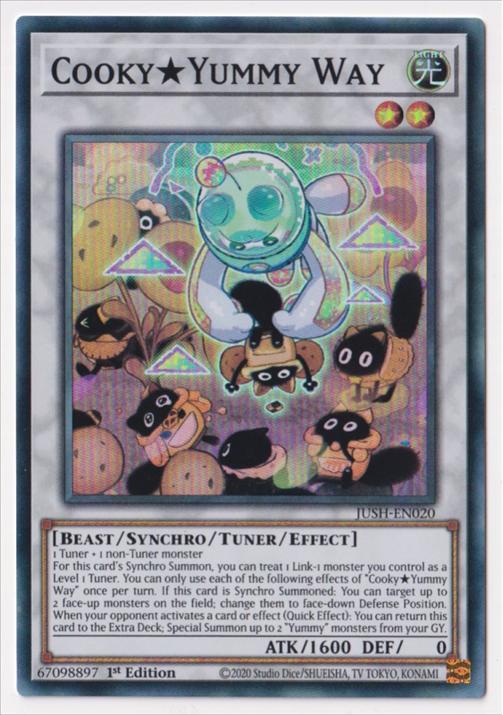 Cooky Yummy Way (Super Rare) : JUSH-EN020 - Yu-Gi-Oh! Single Card