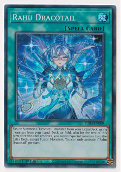 Rahu Dracotail (Super Rare) : JUSH-EN009 - Yu-Gi-Oh! Single Card