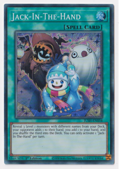 Jack-In-The-Hand (Rare) : JUSH-EN054 - Yu-Gi-Oh! Single Card