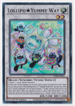 Lollipo Yummy Way (Super Rare) : JUSH-EN021 - Yu-Gi-Oh! Single Card
