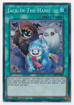 Jack-In-The-Hand (Super Rare) : JUSH-EN054 - Yu-Gi-Oh! Single Card