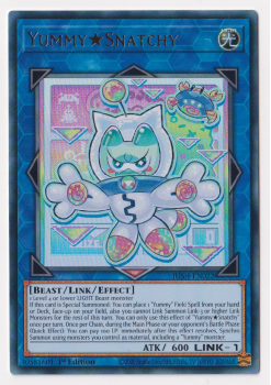 Yummy Snatchy (Ultra Rare) : JUSH-EN022 - Yu-Gi-Oh! Single Card
