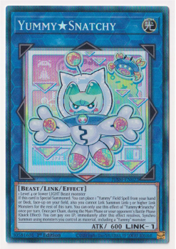 Yummy Snatchy (Collector's Rare) : JUSH-EN022 - Yu-Gi-Oh! Single Card
