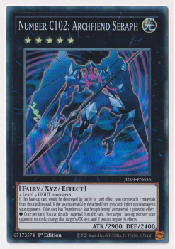 Number C102: Archfiend Seraph (Super Rare) : JUSH-EN056 - Yu-Gi-Oh! Single Card