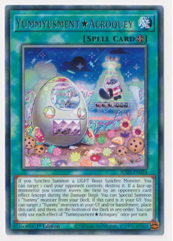 Yummyusment Acroquey (Rare) : JUSH-EN024 - Yu-Gi-Oh! Single Card