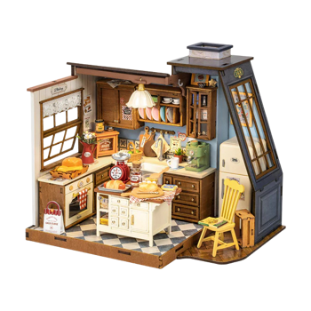 Rolife Baking Kitchen DIY Miniature House DG172