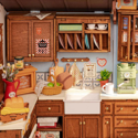 Rolife Baking Kitchen DIY Miniature House DG172 - Image 6