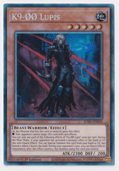 K9-00 Lupis (Starlight Rare) : JUSH-EN034 - Yu-Gi-Oh! Single Card