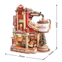 ROKR Christmas Dream Gift Factory Wooden Music Box EAB01 - Image 2