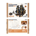 ROKR The Seahorse Barque 3D Wooden Puzzle MCB02 - Image 2