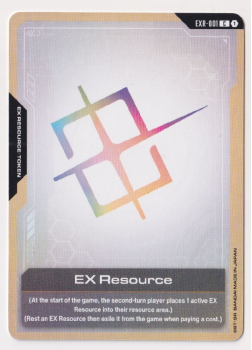 EX Resource : GD01-130 NEWTYPE RISING - Gundam TCG Single Card