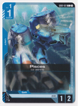 Pisces : GD01-021 NEWTYPE RISING - Gundam TCG Single Card