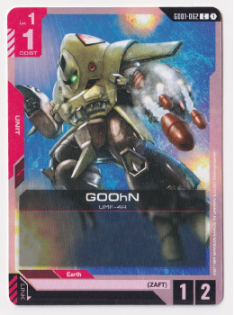 GOOhN : GD01-062 NEWTYPE RISING - Gundam TCG Single Card