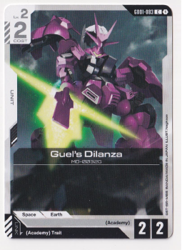 Guel's Dilanza : GD01-083 NEWTYPE RISING - Gundam TCG Single Card