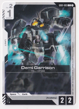Demi Garrison : GD01-085 NEWTYPE RISING - Gundam TCG Single Card